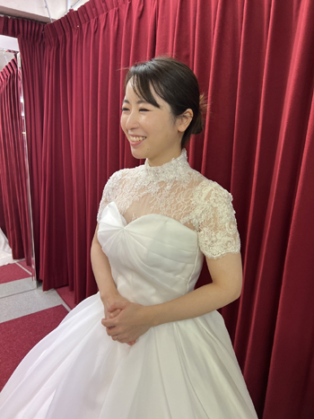 インナーブラウス☆イタリアで結婚式です！ | ウェディングドレスショップアトリエアンのブログ