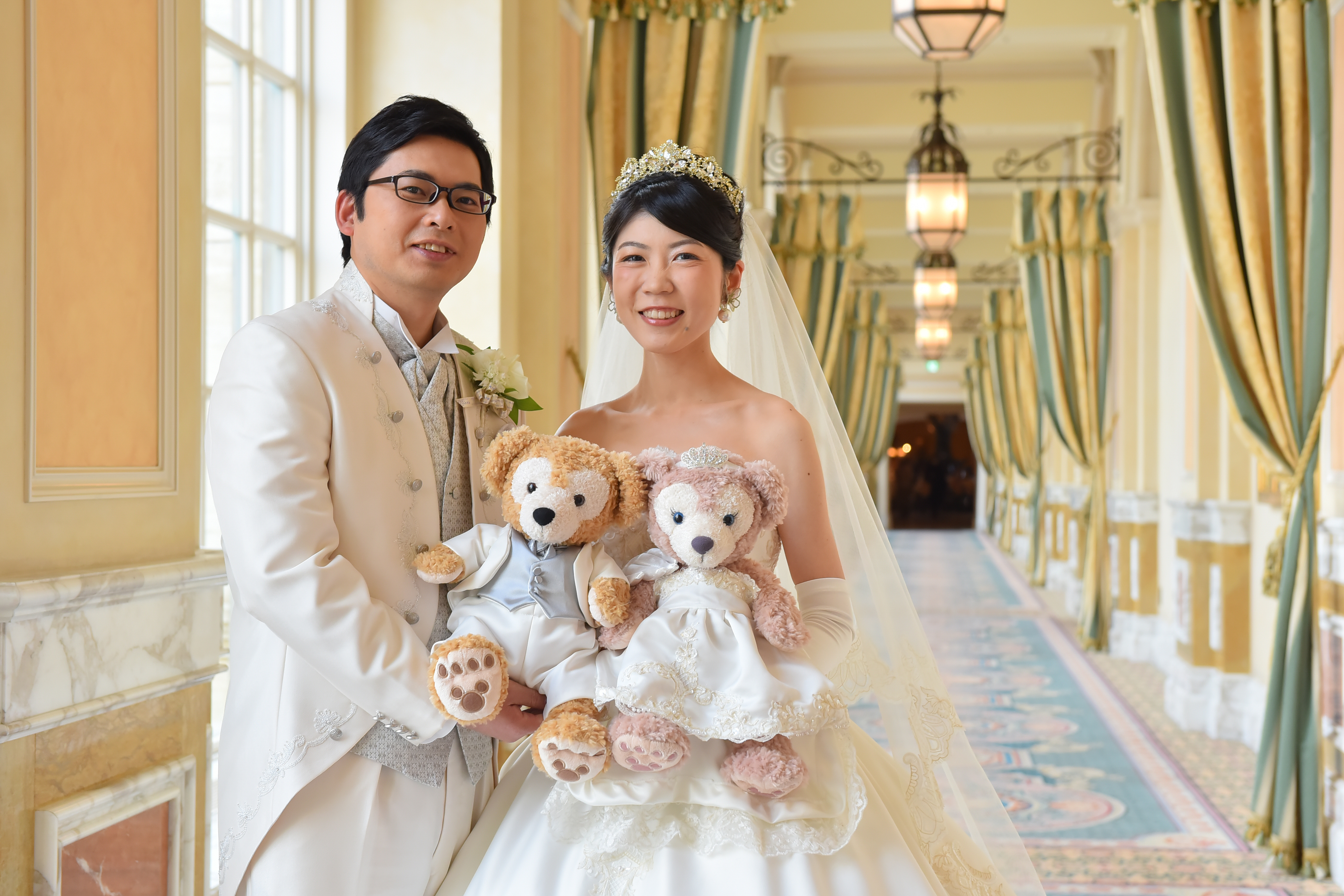 D*f様 ディズニー ホテルミラコスタ　結婚式　非売品　 ガラス立て　超レア　【 D*f様 ディズニー ホテルミラコスタ 結婚式 非売品 ガラス立て